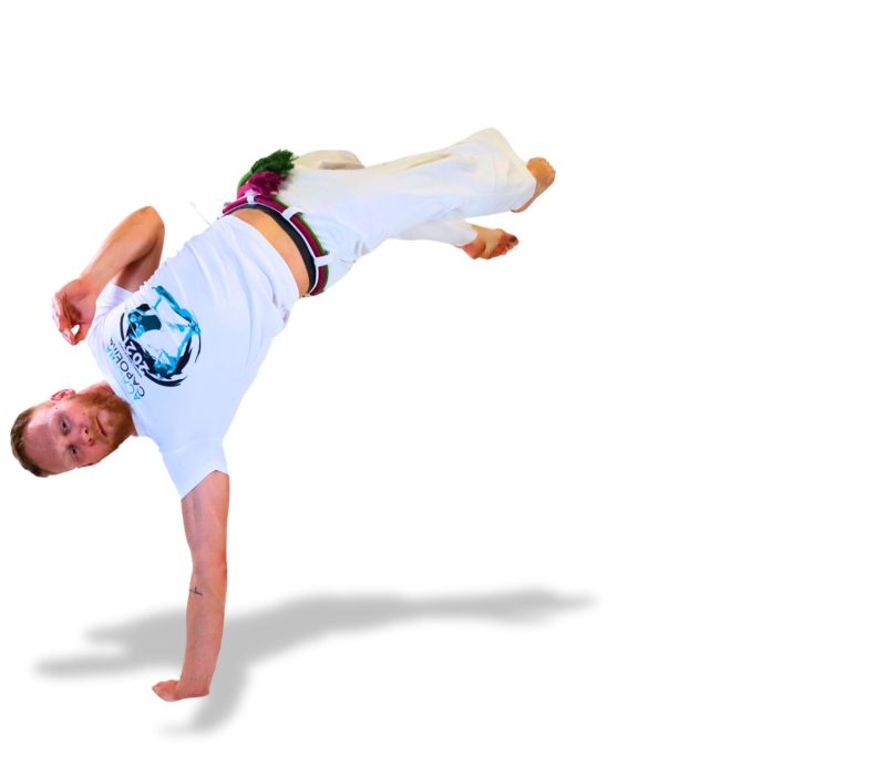 Trening capoeiry w Academia Capoeira w Łodzi